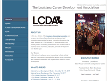 Tablet Screenshot of louisianacareerdevelopment.org